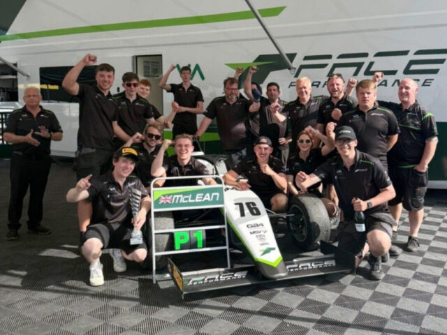 McLean P1 Win at Oulton Park for GB4 Championships
